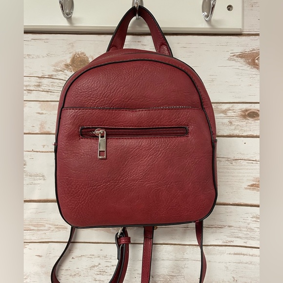 K. Carroll Willow Mini Backpack Crossbody Brick - Picture 7 of 7